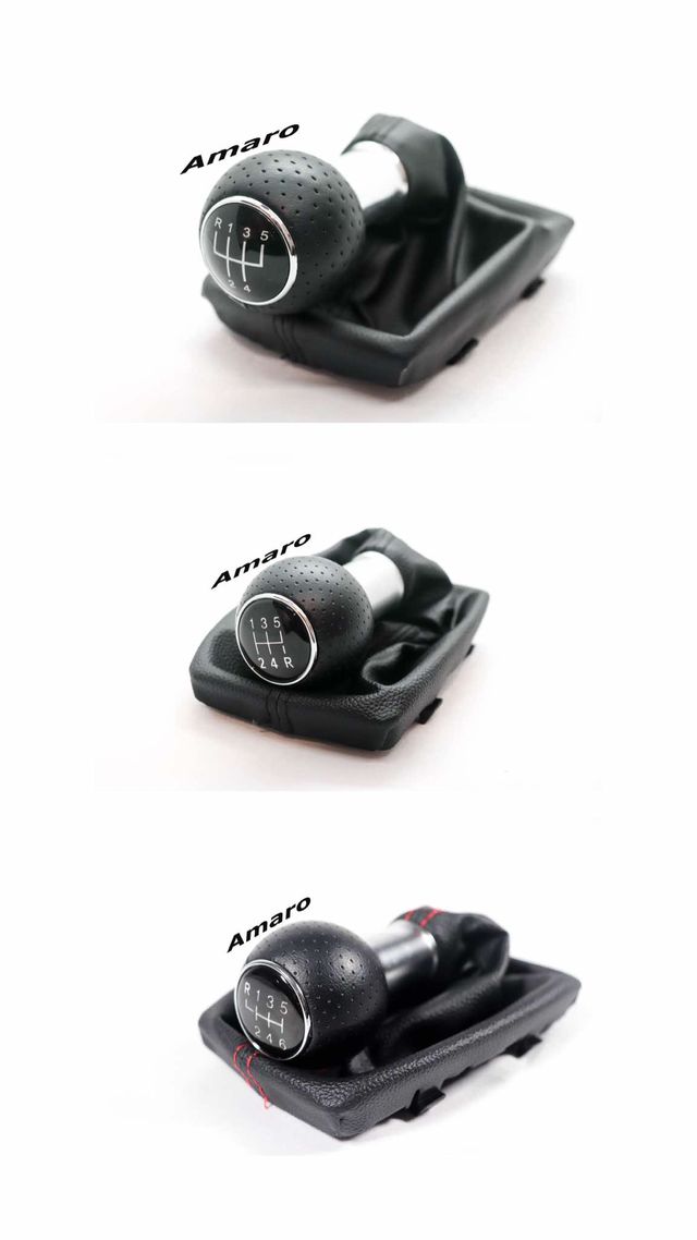 Manete de Velocidades/Fole e Aro 5V ou 6v(Audi A4,