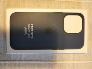 Cover Iphone 13 Pro In Silicone Magsafe Abyss Blue