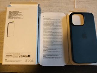 Cover Iphone 13 Pro In Silicone Magsafe Abyss Blue