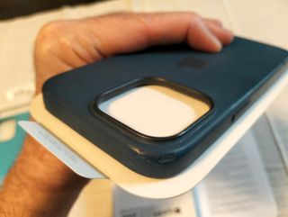 Cover Iphone 13 Pro In Silicone Magsafe Abyss Blue