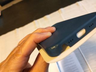 Cover Iphone 13 Pro In Silicone Magsafe Abyss Blue