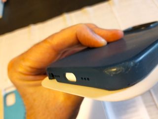 Cover Iphone 13 Pro In Silicone Magsafe Abyss Blue