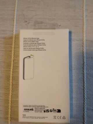 Cover Iphone 13 Pro In Silicone Magsafe Abyss Blue