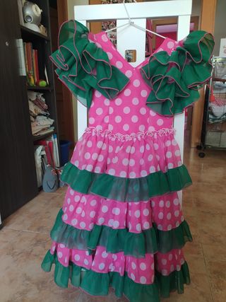 Vestido de flamenca 