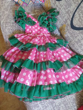 Vestido de flamenca 