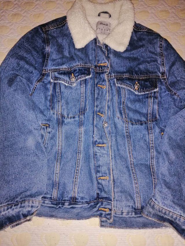 Chaqueta vaquera borrego