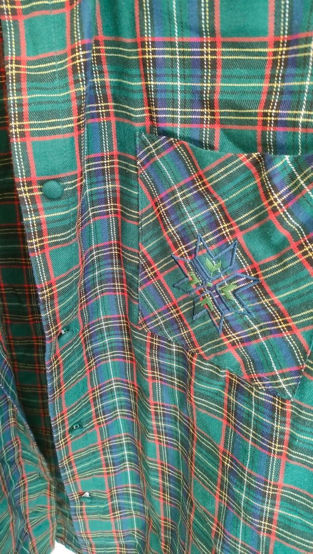 Camicia scozzese donna