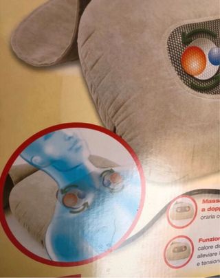 Cuscino per massaggio shiatsu