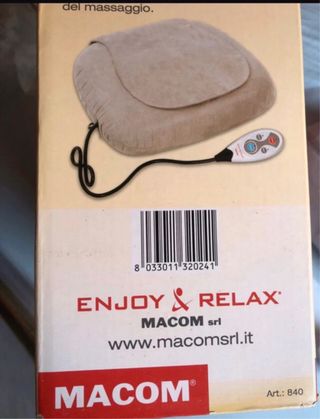 Cuscino per massaggio shiatsu