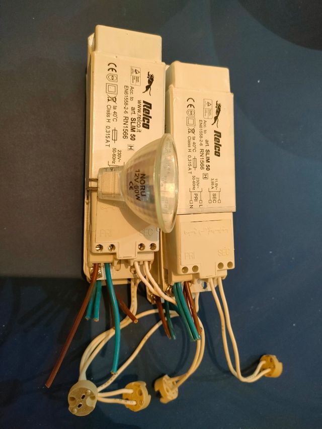 Transformador de lámpara halógeno