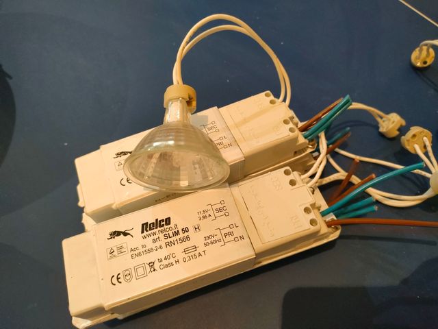 Transformador de lámpara halógeno