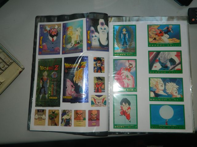 album pegatinas, cromos coleccionables Dragon Ball