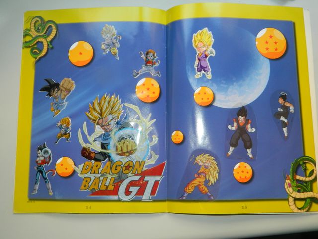 Stick Stack Dragon Ball Z de Panini completo,.