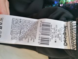 Desigual Camiseta de Lentejuelas