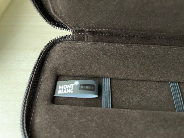 Montblanc Meisterstrück Leather Watch Travel Case