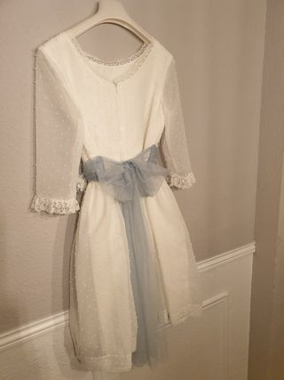 Vestido comunión/fiesta blanco.