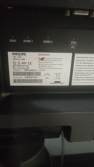 2 televisores Philips