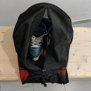 Pack Patines protecciones y bolsa hockey talla 32 