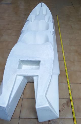 Cambio Kayak dos plazas sin remo