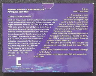 Oficial Portugal Expo´98 (Año de los océanos)