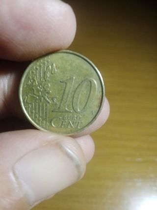 Moneda 10 céntimos Grecia 2002