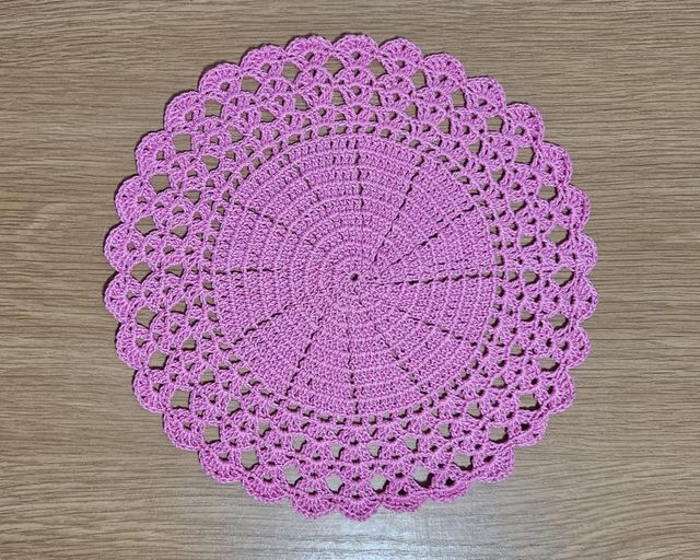 Tapetes a crochet con ondas