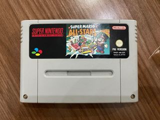 Consola Super Nintendo con 5 juegos