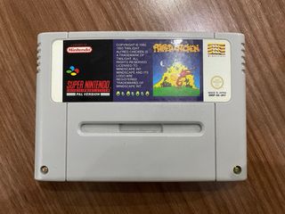 Consola Super Nintendo con 5 juegos