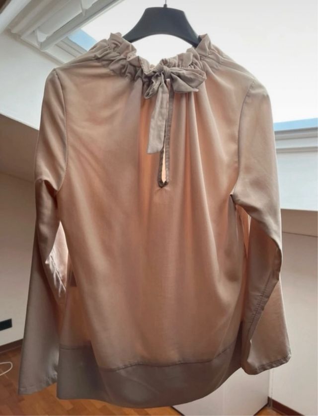 Camicia donna caramello New Collection