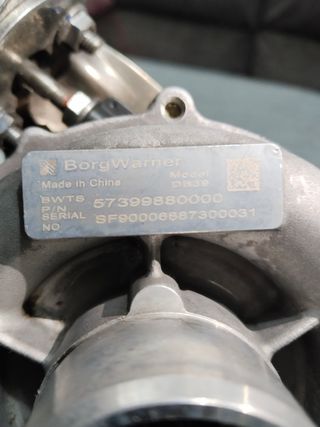 Turbo para motor 1.6