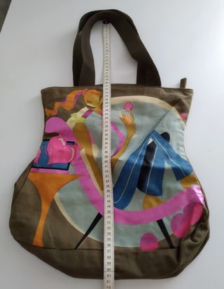 Bolso de tela juvenil