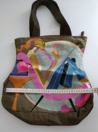 Bolso de tela juvenil