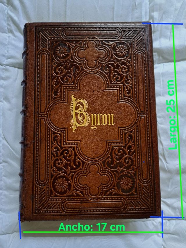 LIBRO LORD BYRON VOL. COMPLETO 1857
