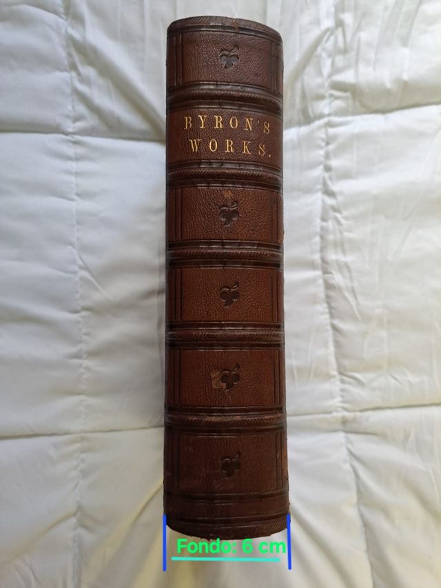 LIBRO LORD BYRON VOL. COMPLETO 1857