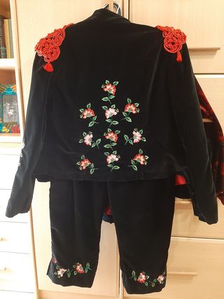 Traje contrabandistas mujer