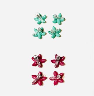 Accessorize - 2 x 4 Pinzas flor de tiaré NUEVAS