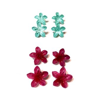 Accessorize - 2 x 4 Pinzas flor de tiaré NUEVAS