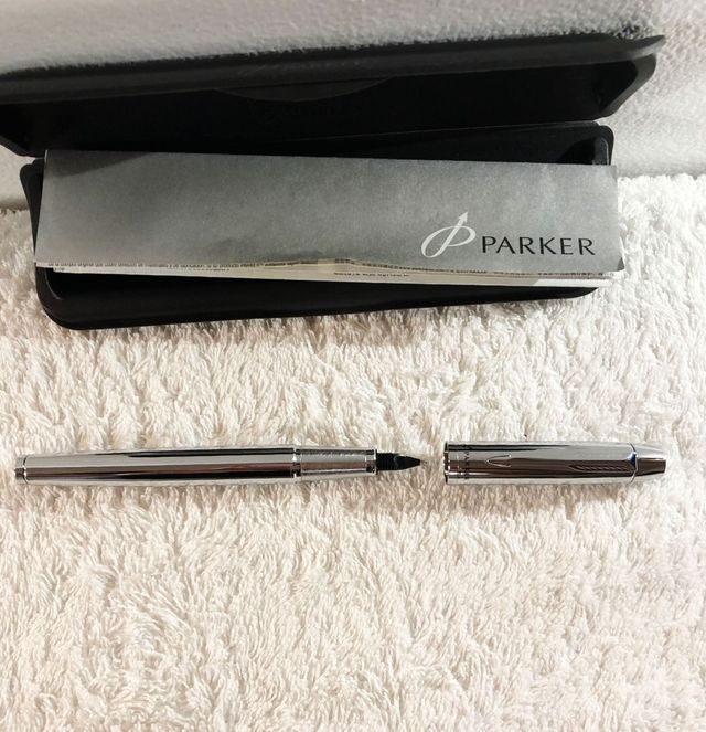 Penna stilografica Parker con astuccio