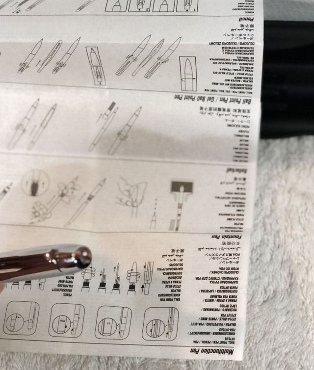 Penna stilografica Parker con astuccio