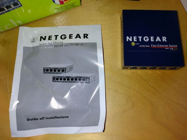 NETGEAR - FS105 v2 - Conmutador ProSafe con 5 puertos