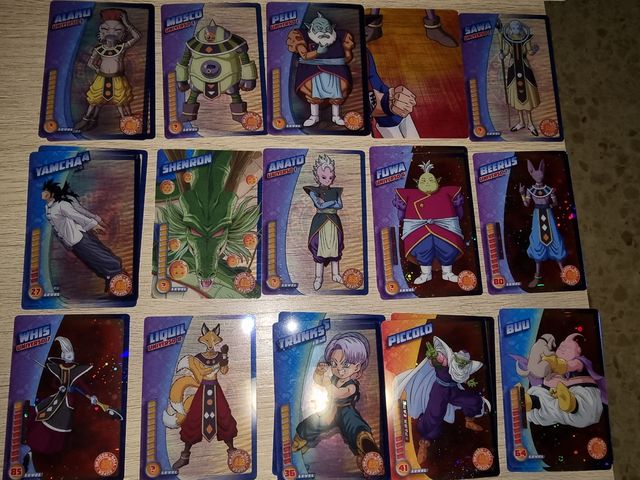 Cromos Dragon Ball Super Panini