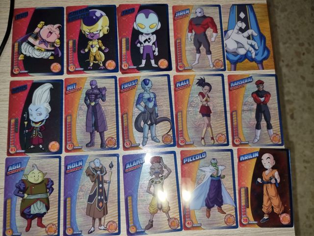 Cromos Dragon Ball Super Panini