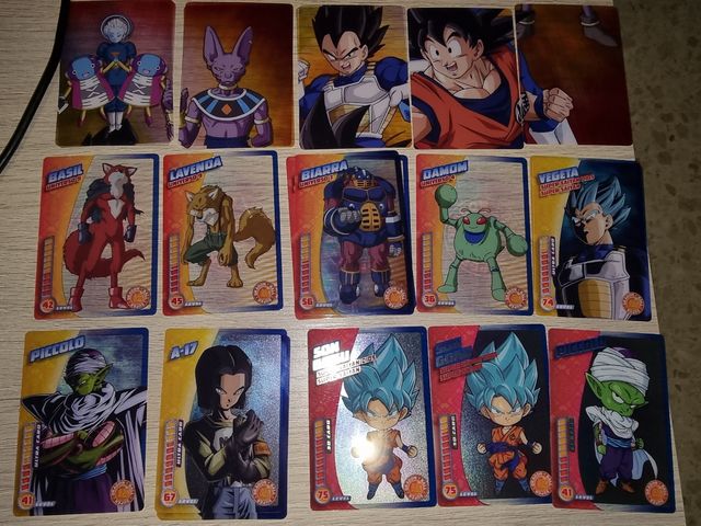 Cromos Dragon Ball Super Panini