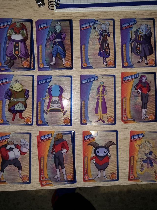 Cromos Dragon Ball Super Panini