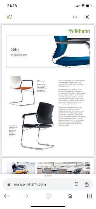 Sillas de oficina 