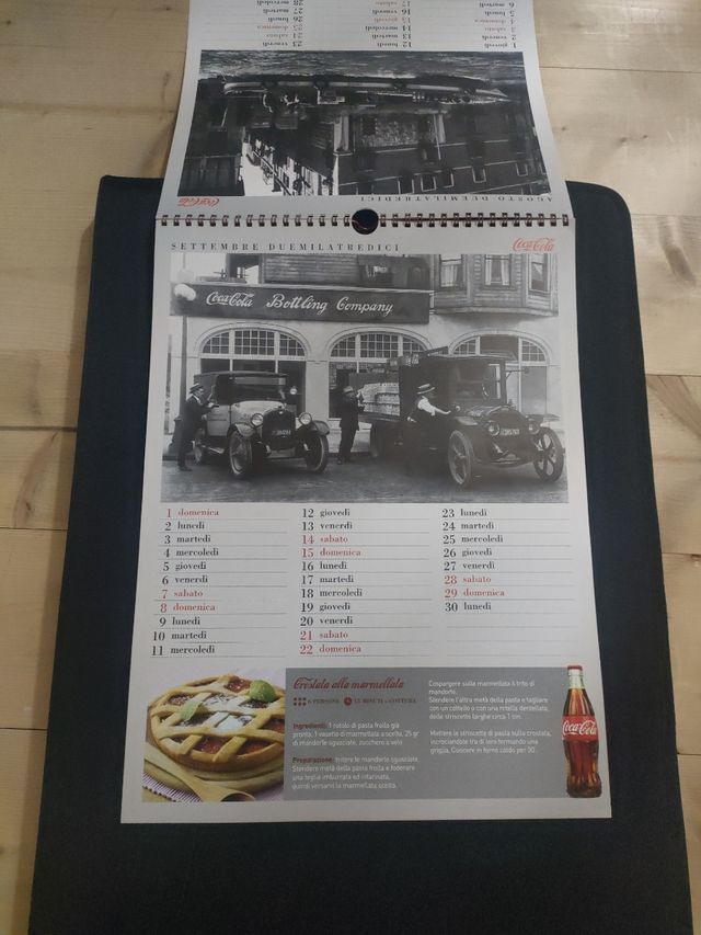 Calendario coca-cola