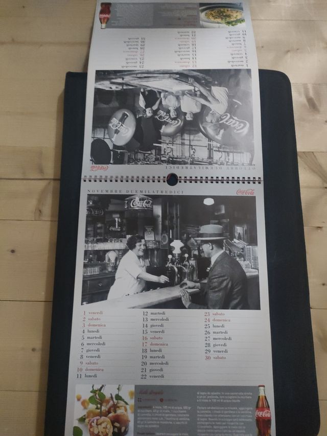 Calendario coca-cola