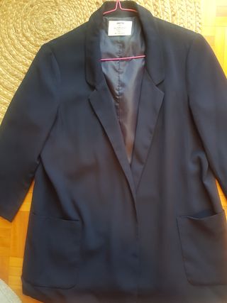 Americana azul talla S. Manga 3/4