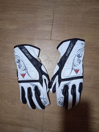 Guantes moto mujer