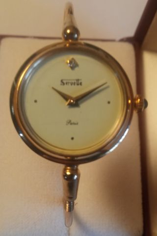 Reloj Servette Sra Chapado Vintage